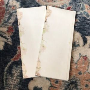 Letter Envelopes with Rose Design Set of 50